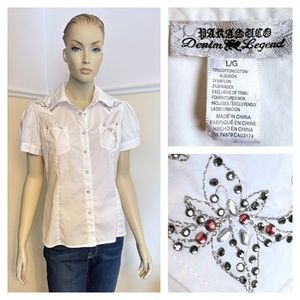 Parasuco embellished shirt